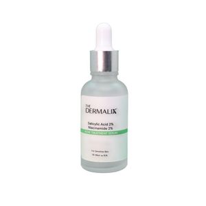 The Dermalix Salicylic Acid 2% + Niacinamide 2% Acne Treatment Serum 30ml